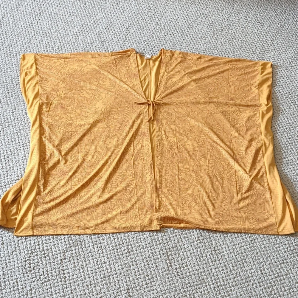 Prana gran paradiso kimono Golden Fronds NWOT - Picture 11 of 12